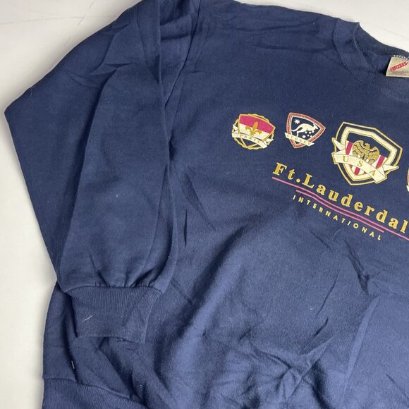 VINTAGE 1995 USA MADE Jerzees Ft. Lauderdale L Paradies Collection 90s (Read) - Picture 4 of 16